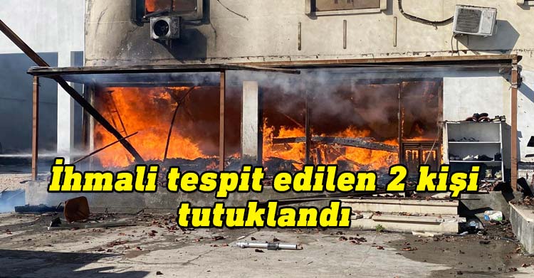 Polis, dün Lefkoşa’da Sanayi Bölgesinde Sırdaş Yatak fabrikasında meydana gelen yangın ile ilgili 2 kişinin tutuklandığını açıkladı. 