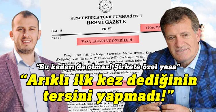 Kıb-Tek eski asbaşkanı Yusuf Avcıoğlu ihale yasasında yapılan değişikliğin "şirkete özel" olduğunu söyledi.