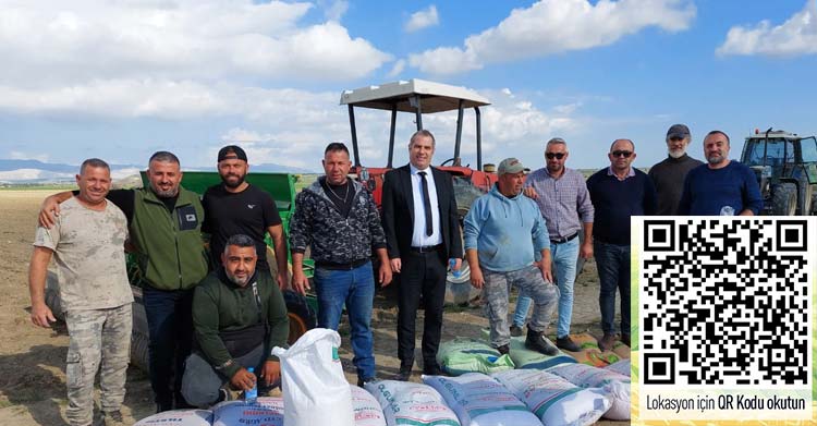 Kıbrıs Türk Çiftçiler Birliği’nin Creditwest Bank sponsorluğunda gerçekleşen  “17 Tahıl Çeşidi Adaptasyon Deneme Parselleri” projesi hayata geçirildi.