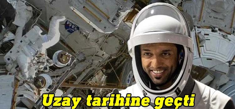 Uzay yürüyüşü yapan ilk Arap astronot