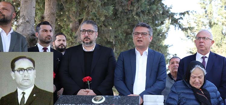 Cumhuriyetçi Türk Partisi (CTP) Kurucu Genel Başkanı Ahmet Mithat Berberoğlu, bugün 21’inci ölüm yıl dönümünde Karaoğlanoğlu’ndaki mezarı başında anıldı.