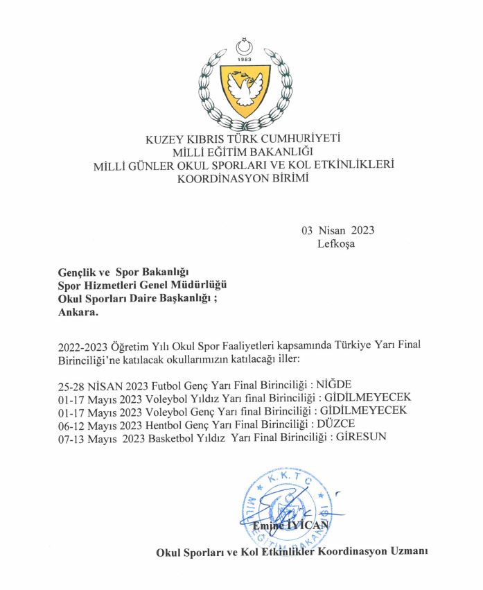 Milli Eğitim Bakanlığı