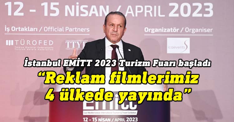 İstanbul TÜYAP Fuar alanında yapılan açılış törenine Başbakan Yardımcısı, Turizm Kültür Gençlik ve Çevre Bakanı Fikri Ataoğlu da katıldı.