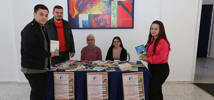   Lefke Avrupa Üniversitesi (LAÜ) Sosyal ve Kültürel Aktiviteler Merkezi’ne bağlı Rehberlik ve Psikolojik Danışmanlık Kulübü öğrencileri Kütüphaneler Haftası kapsamında kitap bağışı günleri düzenledi.