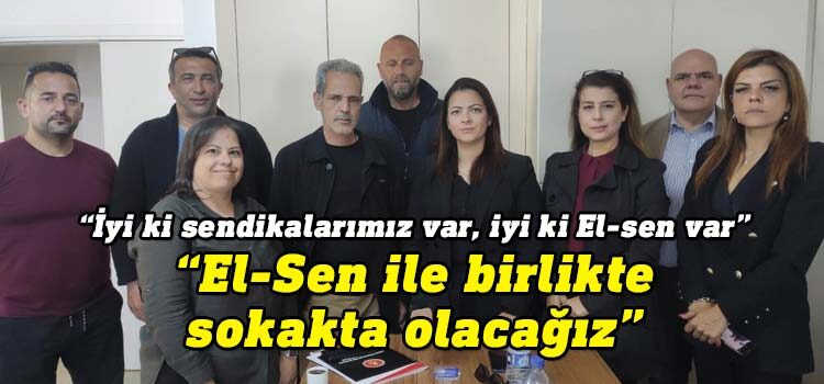 Toplumcu Demokrasi Partisi (TDP) Genel Başkanı Mine Atlı, beraberindeki heyetle Kıbrıs Türk Elektrik Kurumu Çalışanları Sendikası’nı (El-sen) ziyaret etti,