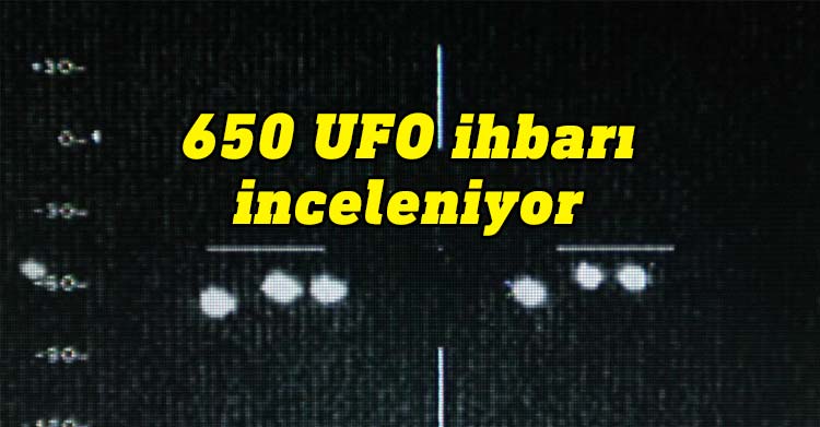 ABD Savunma Bakanlığına (Pentagon) bağlı Tüm Sahalar Anomali Çözüm Ofisi Direktörü Sean Kirkpatrick, şu aşamada 650’den fazla halk arasında “UFO” olarak da bilinen tanımlanamayan uçan cisim ihbarını incelediklerini söyledi.