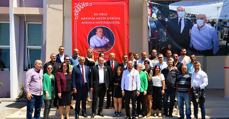 Yonpaş Metin Derinel Lisesi törenle açıldı