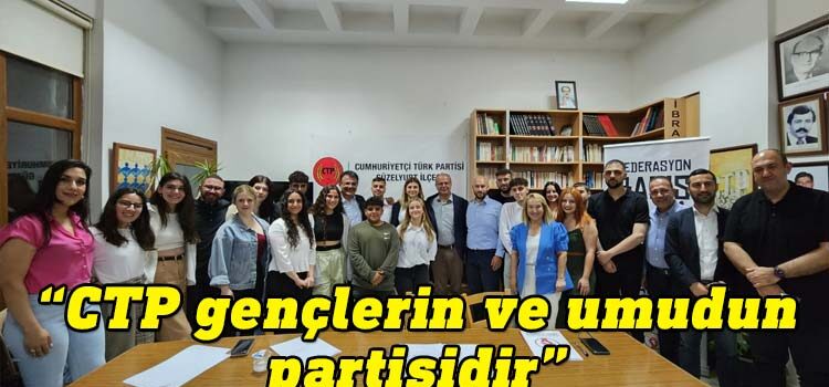 Lefkoşa, 19 Mayıs 23 (TAK): Cumhuriyetçi Türk Partisi (CTP) Gençlik Örgütü Güzelyurt İlçesi 18’inci Olağan İlçe Kongresi yapıldı, başkanlığa Mustafa Özgören seçildi.