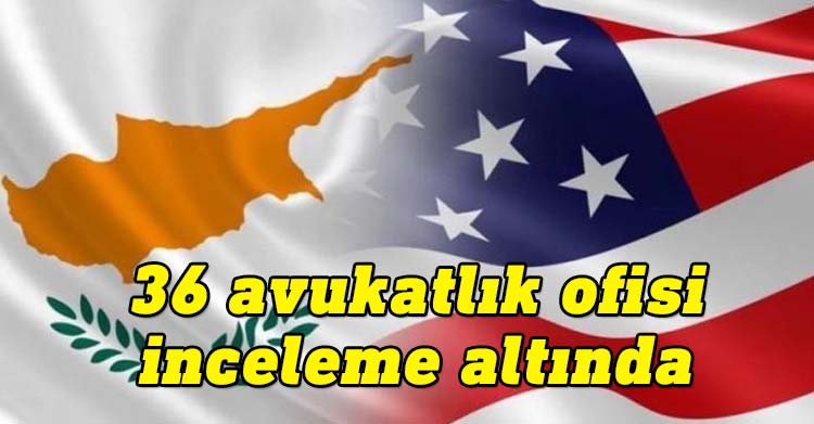 ABD ve İngiltere’nin Rus oligark ve şirketlere uyguladığı yaptırımlar çerçevesinde Güney Kıbrıs’ta inceleme altında olan avukatlık bürolarının sayısının 36 olduğu belirtildi.