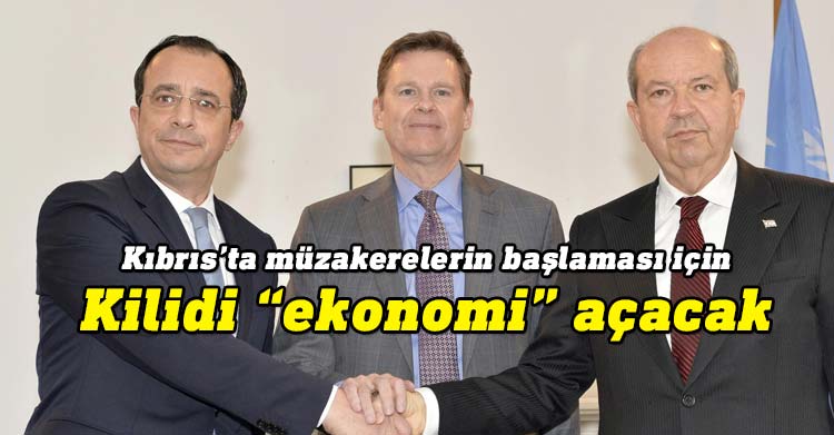 Türkiye’nin, Kıbrıs sorunundaki müzakerelerin yeniden başlamasına katkı koymasına yönelik kilidi açacak unsurun “ekonomi” olduğu iddia edildi.
