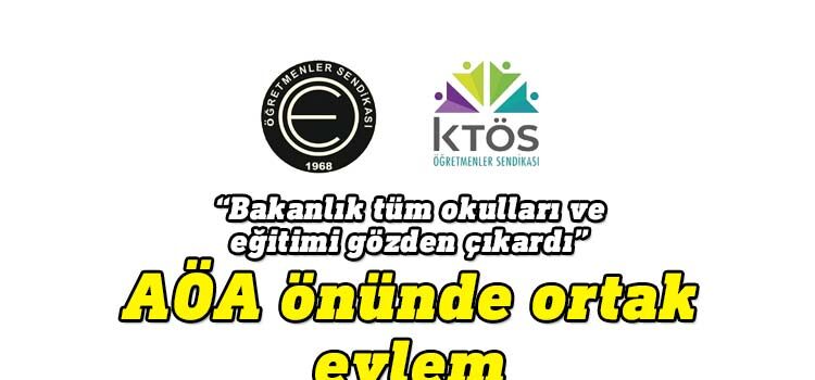 Kıbrıs Türk Öğretmenler Sendikası (KTÖS) ve Kıbrıs Türk Orta Eğitim Öğretmenler Sendikası (KTOEÖS), Öğretmenler (Değişiklik) Yasası’na karşı ortak eylem ve basın toplantısı yapacağını bildirdi.