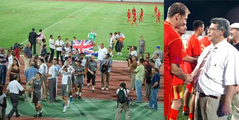 luton town kktc çetinkaya maçı
