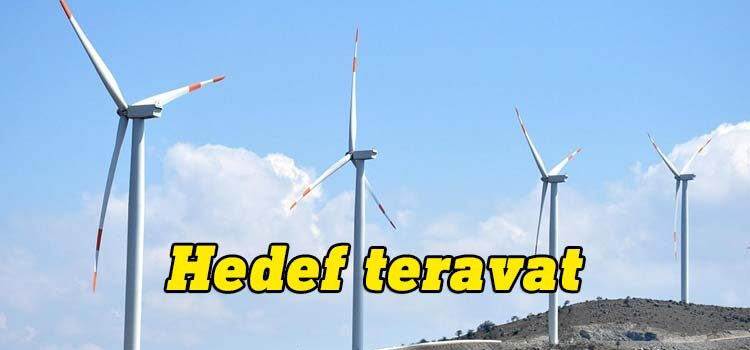 Küresel rüzgar enerjisi kurulu gücü geçen yıl itibarıyla ilave edilen 78 gigavatla toplam 906 gigavata ulaşırken, bu yıl içinde bu kapasitenin 1 teravata seviyesine ulaşması bekleniyor.