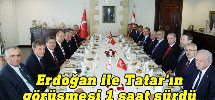 Erdoğan ile Tatar'ın