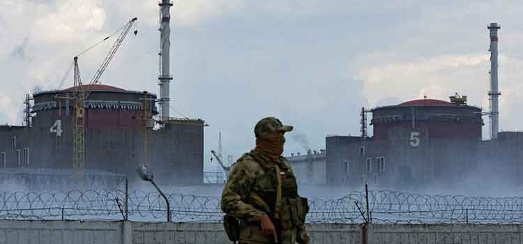 Ukrayna Savunma Bakanlığı, Rusya, Zaporijya nükleer enerji santrali