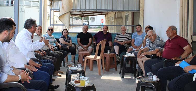 Cumhuriyetçi Türk Partisi (CTP) Genel Başkanı Tufan Erhürman, Yiğitler ve Dilekkaya köylerini ziyaret etti.