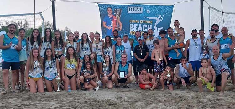 Plaj Voleybolu Anı Turnuvası tamamlandı