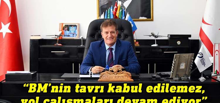Bayındırlık ve Ulaştırma Bakanı Erhan Arıklı