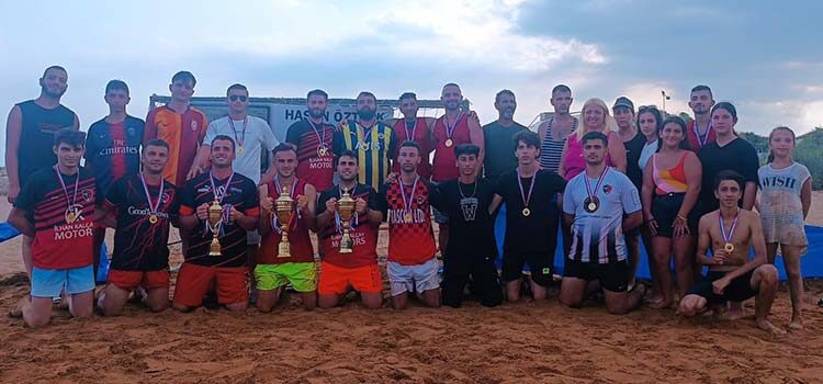 Hasan Öztürk Plaj Futbol Anı Turnuvası yapıldı