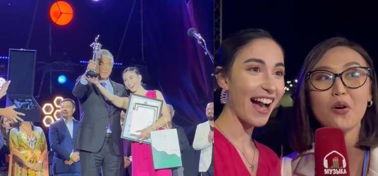 Kırgızistan’daki 3. Meykin Uluslararası Müzik Yarışması’nda KKTC’yi temsil eden Begüm Tekakpınar birinci oldu.