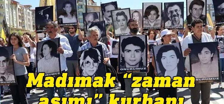 Sivas'ta 2 Temmuz 1993'te Madımak Oteli'nin yakılması sonucu 37 kişinin hayatını kaybetmesiyle sonuçlanan olaylara ilişkin davada, dosyası ayrılan firari 3 sanığın yargılanmasına devam edildi. Mahkeme, davanın zaman aşımından düşmesine hükmetti.