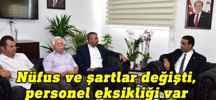 Çalışma ve Sosyal Güvenlik Bakanı Sadık Gardiyanoğlu, Kamu İşçileri Sendikası (KAMU-İŞ) Başkanı Ahmet Serdaroğlu ve beraberindeki heyeti kabul etti.