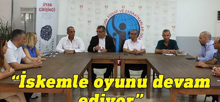 Cumhuriyetçi Türk Partisi (CTP) Genel Başkanı Tufan Erhürman, en derin ekonomik ve demokratik krizi yaşanırken “ülkede iskemle oyununun devam ettiğini” savundu.