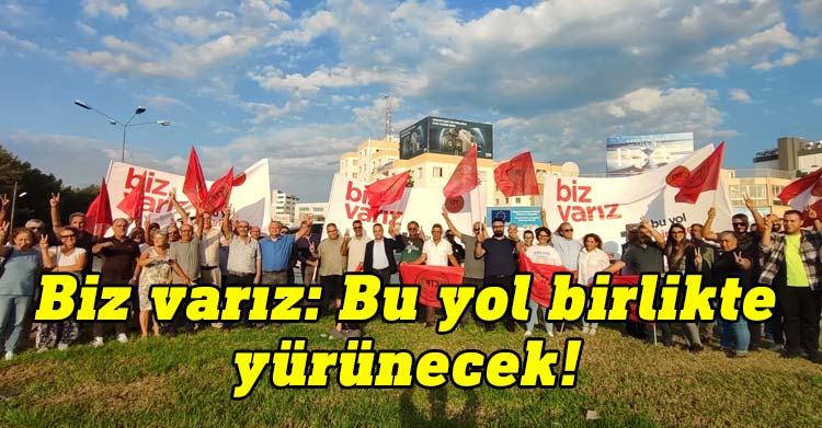 Cumhuriyetçi Türk Partisi (CTP) “Biz Varız: Bu Yol Birlikte Yürünecek” sloganıyla sokağa çıktı, her ilçede çember eylemleri düzenledi.