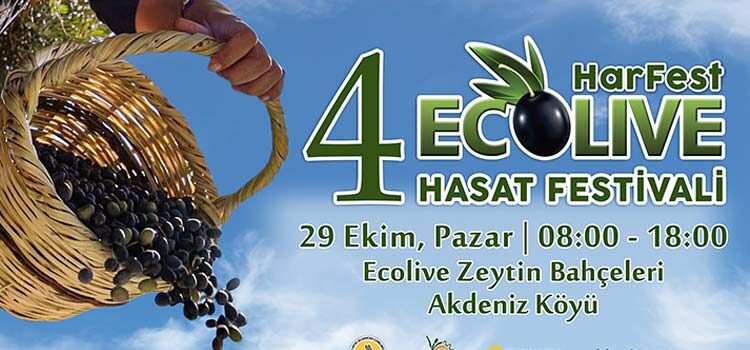 Ecolive Hasat Festivali, pazar günü Akdeniz köyünde yapılacak