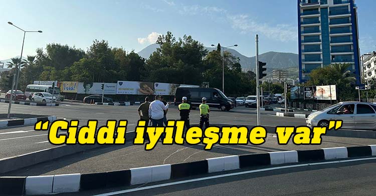 Girne Belediyesi Başkanı Murat Şenkul, Hirondel ışıklarında kameralı ışıkların devrede olmamasına rağmen araç geçiş sayıları ile sürelerinin ciddi iyileşmeyi işaret ettiğini söyledi.