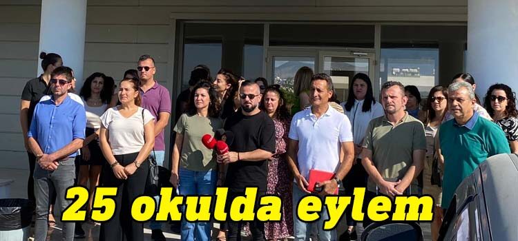 Kıbrıs Türk Orta Eğitim Öğretmenler Sendikası (KTOEÖS) yarın öğleden sonra 25 okulda eylemde olacağını açıkladı. Sendika, yarın saat 10.00’da Güzelyurt Meslek Lisesi’nde konuyla ilgili basın toplantısı düzenleyecek.