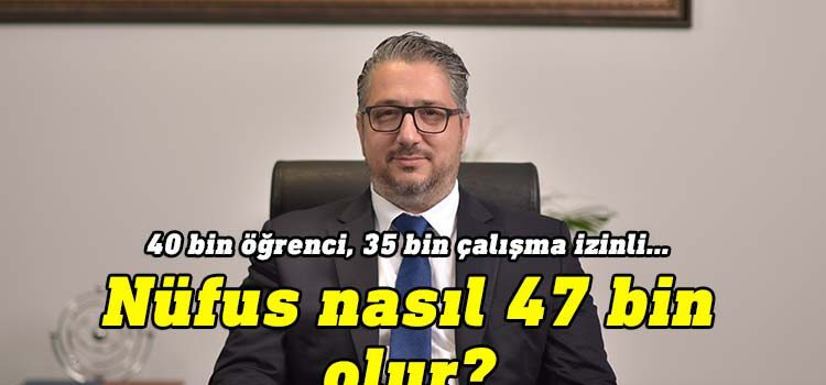 Girne Belediye Başkanı Murat Şenkul, uzun süreden beridir gündeme getirdiği projeksiyon nüfusun doğru ve adilane şekilde belirlenmesi yönündeki açıklamalarına bir yenisini ekledi.