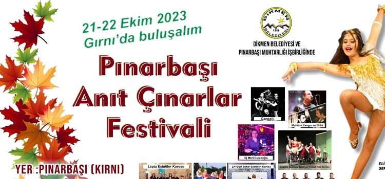 Dikmen’e bağlı Pınarbaşı köyünde bu yıl ilk kez “Gırnı’da Buluşalım” sloganıyla festival düzenleniyor.