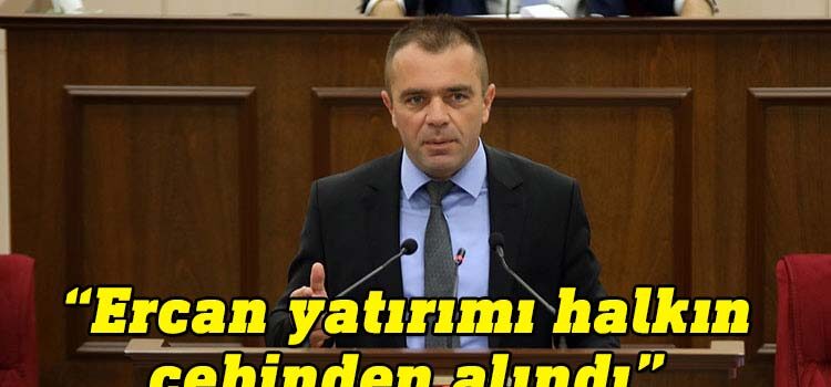 Cumhuriyetçi Türk Partisi Lefke Milletvekili Salahi Şahiner de “Ercan Havaalanı İşletmecisine Sağlanan Rantın Detayları” konulu bir konuşma yaptı.