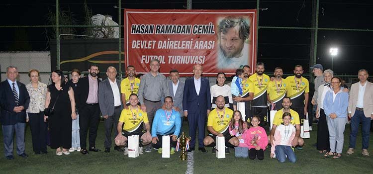 Hasan Ramadan Cemil Turnuvası’nda şampiyon İlköğretim Dairesi oldu