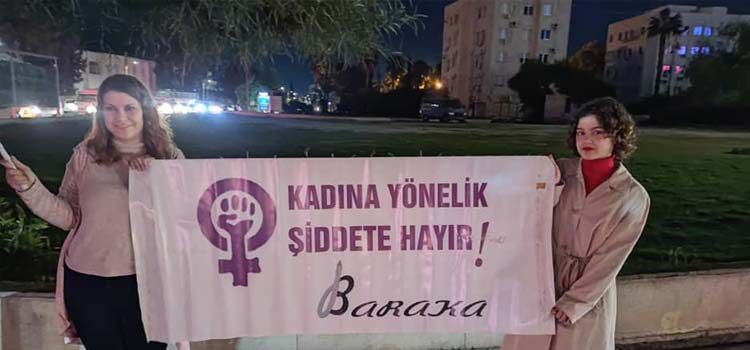 Baraka Kültür Merkezi, bugün kadına yönelik şiddete karşı yürüyüş düzenliyor.
