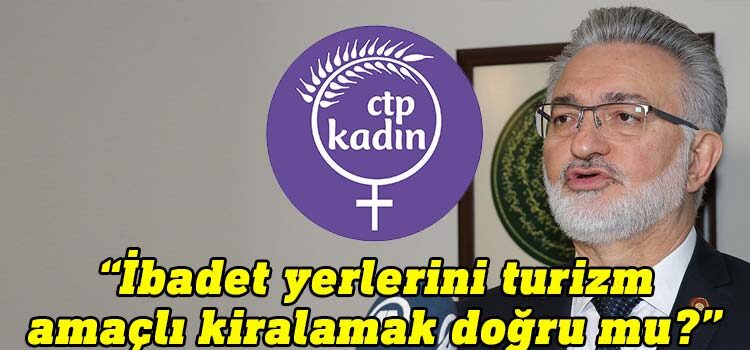 Cumhuriyetçi Türk Partisi (CTP) Kadın Örgütü, Lapta Huzurevi olarak kullanılan Ayia Anastasia Kilisesi hakkında Kıbrıs Vakıflar İdaresi Genel Müdürü Prof. Dr. İbrahim Benter’e sorular sordu.