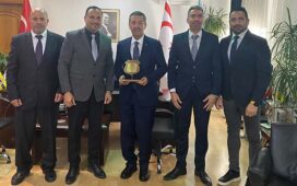 KTSYD Başkanı Özsoy ve yönetimi Ertuğruloğlu’nu ziyaret etti