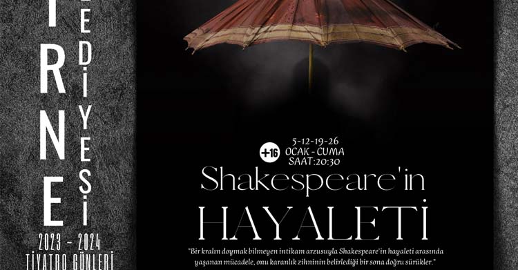 Girne Belediyesi Tiyatro Toplulukları, Ocak ayında Shakespeare’in Hayaleti ile seyirci karşısına çıkacak.