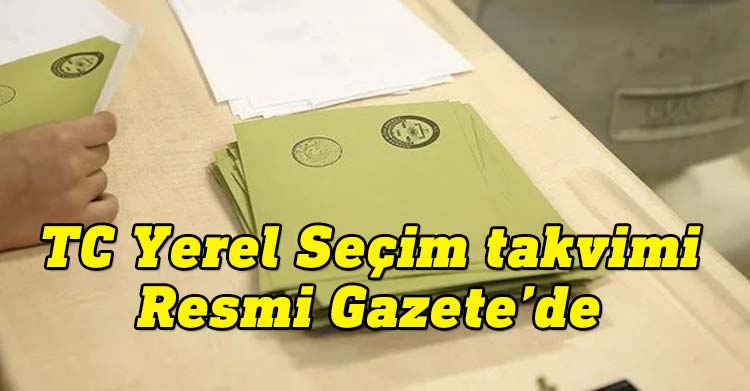 Türkiye'de 31 Mart 2024 tarihinde yapılacak olan Mahalli İdareler Genel Seçimleri'ne ilişkin seçim takvimi TC Resmi Gazete’de yayımlandı. Seçim takviminin başlangıç tarihi 1 Ocak 2024 olarak belirlendi.
