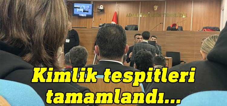 Adıyaman 3. Ağır Ceza Mahkemesi’nde bugün Türkiye saatiyle saat 09.00'da başlayan İsias davası duruşmasında, kimlik tespitleri tamamlandı.