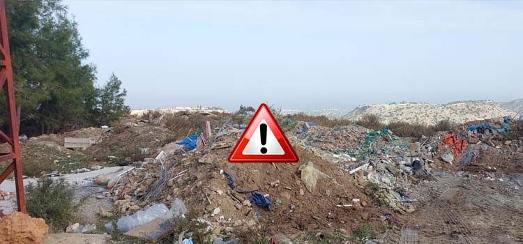 Çatalköy- Esentepe Belediyesi, inşaat ve moloz atıkları konusunda vatandaşları uyardı