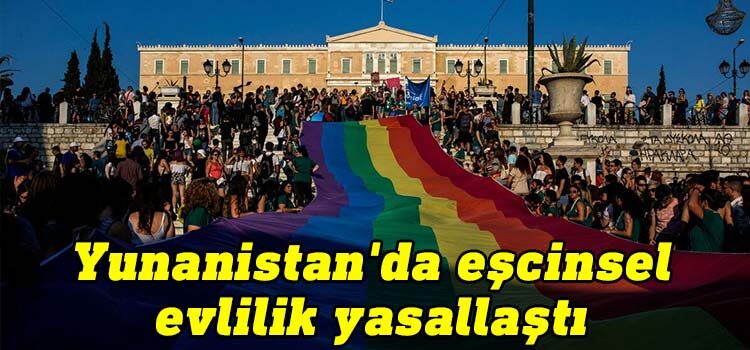 Yunanistan'da eşcinsel evlilik