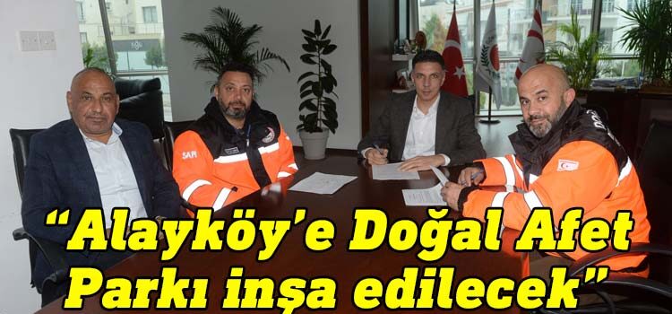 Gönyeli Alayköy Belediyesi ile Doğal Afet Arama ve Kurtarma Derneği (DAAK) iş birliği protokolü imzaladı.