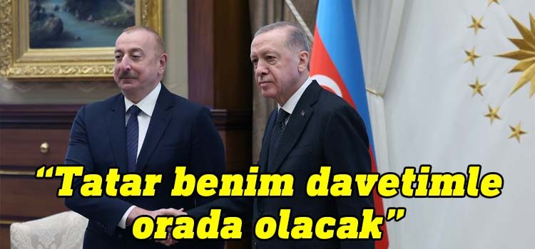 İlham Aliyev:"Şuşa'da yapılacak zirvede KKTC Cumhurbaşkanı da benim davetimle yer alacaktır. Bu, Türk halklarının birliğine ivme kazandıracaktır"