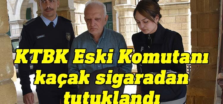 (Kamalı Haber) - Kıbrıs Türk Barış Kuvvetleri (KTBK) Emekli Komutanı Korgeneral Ömer Paç, 3 valiz dolusu elektronik sigara tütünü kaçakçılığından tutuklanarak, dün mahkemeye çıkarıldı.