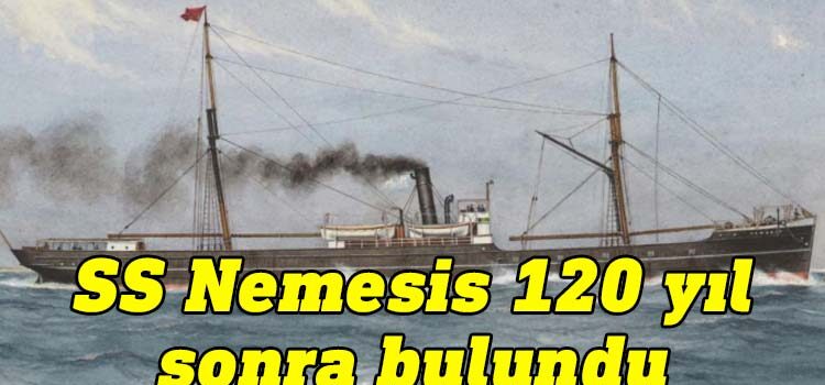 1904'te gizemli bir şekilde kaybolan SS Nemesis isimli kömür gemisi 120 yıl sonra Avustralya açıklarında bulundu.