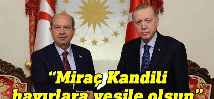 Cumhurbaşkanı Ersin Tatar ile Türkiye Cumhurbaşkanı Recep Tayyip Erdoğan, bugün öğleden sonra telefon görüşmesi yaptı.