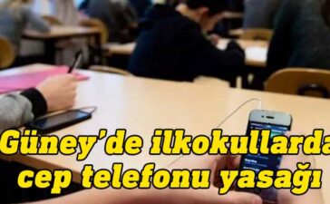 Güney Kıbrıs’taki ilkokullarda okul saatleri içerisinde cep telefonu kullanma yasağı getirilmesinin tartışıldığı bildirildi.