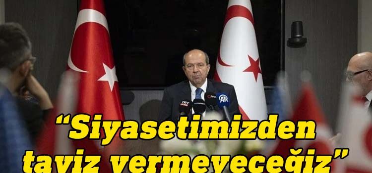 Cumhurbaşkanı Ersin Tatar, Washington'daki temasları kapsamında Türk basın mensuplarıyla bir araya geldi ve gündemi değerlendirdi.